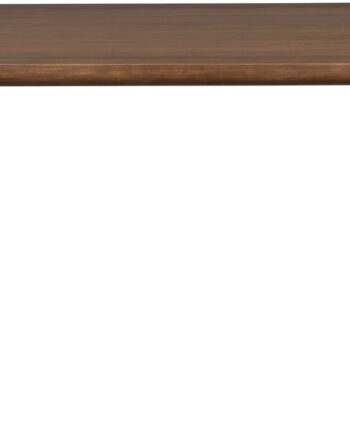 Spisebord Zuiver Storm Rektangulært 160x90 Cm Mørk Natur Valnødfinér Med Gummitræsben