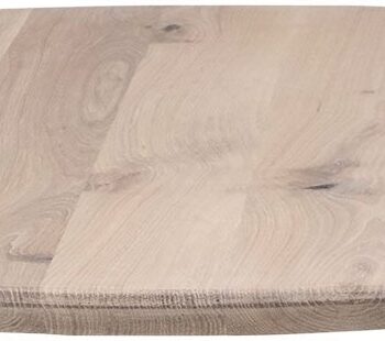 Spisebordplade House Of Sander Boston Rund ø128 Cm Hvid Egetræ