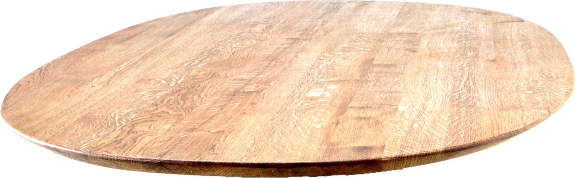 Spisebordplade House Of Sander Orlando Massiv Egetræ Oval Natur 240x103 Cm