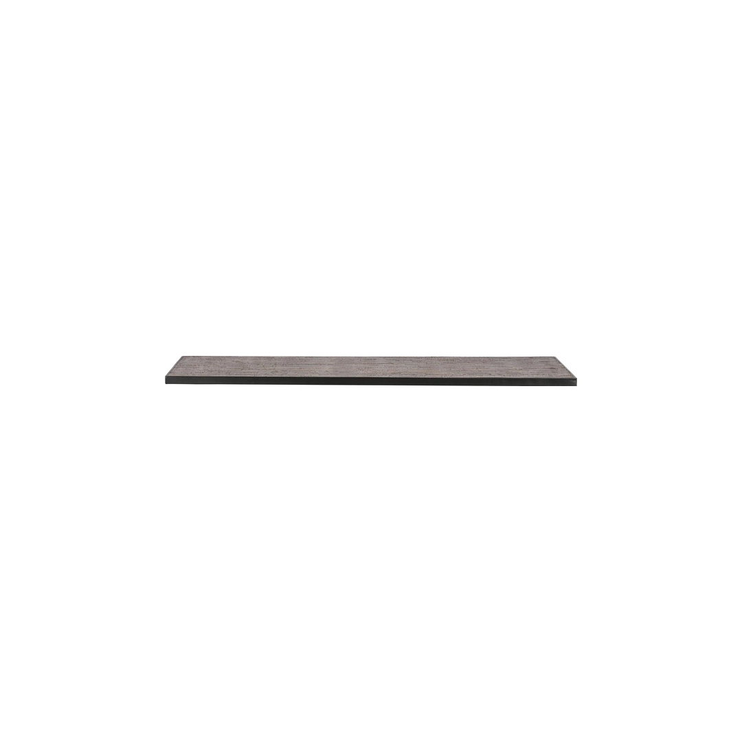 Spisebordplade Woood Tablo Plankebord Genbrugsteak Natur 180ã 90 Cm Metalkant