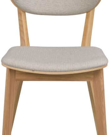 Spisebordsstol Rowico Kato Eg Gråbeige Fscâ  100    Skandinavisk Design Med Formbøjet Sæde Og Slidstærkt 100  Polypropylenstof