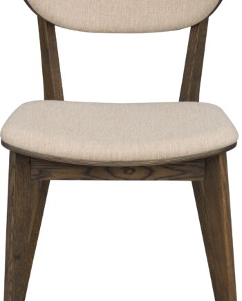 Spisebordsstol Rowico Kato  -pak Fsc-egetræ Brun Beige
