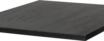 Spisebordstillægsplade Woood Tablo Lungo   Sort Fsc-ask 150x120x5 Cm