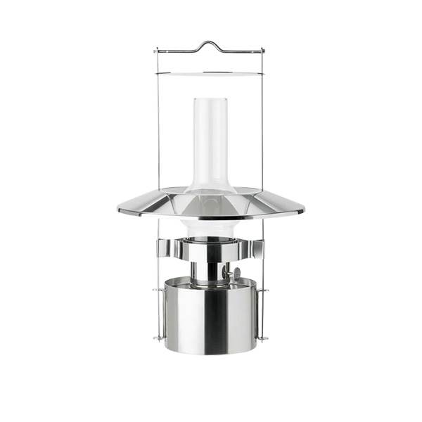 Stelton Em Portable Led Skibslampe   43 Cm Steel  : Erling Christensen Møbler
