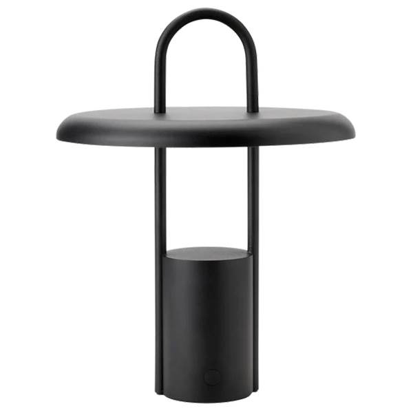 Stelton Pier Portable Led Lampe   33   Cm Black  : Erling Christensen Møbler