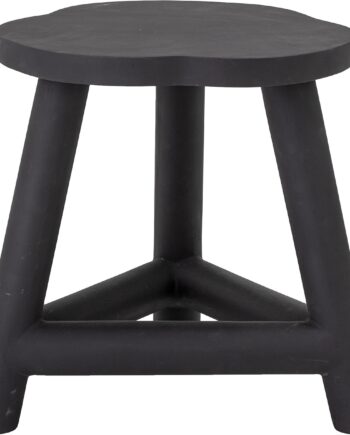 Taburet Creative Collection Malie Sort Mangotræ H38ã B35ã L35 Cm