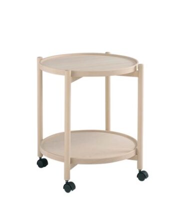 Thomsen Furniture James Rullebord Bøg Bøg ø50 Cm  : Erling Christensen Møbler