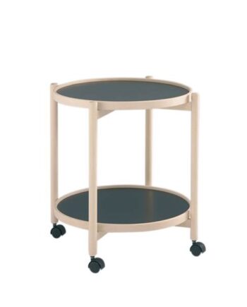 Thomsen Furniture James Rullebord Bøg Melamin ø50 Cm  : Erling Christensen Møbler