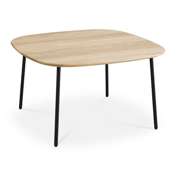 Thomsen Furniture Oak Sofabord 80   80 Højde 40 Cm  : Erling Christensen Møbler