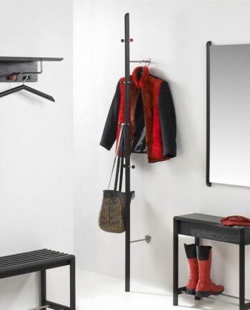 Thomsen Furniture Spejl Egetræ Sortlakeret  : Erling Christensen Møbler