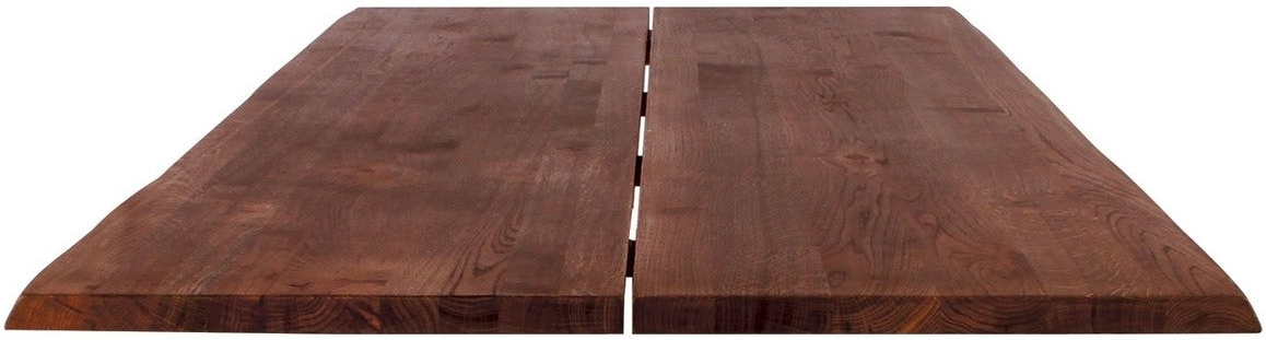 Tillægs- Og Forlængerplade Til Spisebord House Of Sander Curve Egetræ Mocca 3ã 50ã 95 Cm