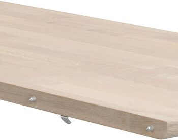 Tillægsplade Rowico Gardner Hvidkalket Massivt Europæisk Egetræ 50x95 Cm Fsc-certificeret