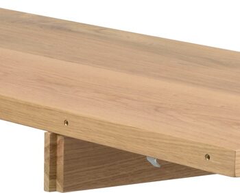 Tillægsplade Rowico Glenside Til Spisebord 130x50 Cm Olieret Egetræ Fsc
