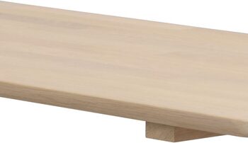 Tillægsplade Rowico Markham   Hvidkalket Olieret Massivt Egetræ 90x45x4 Cm Fsc 100