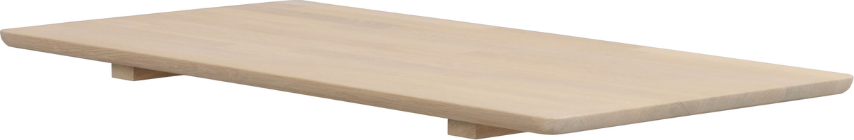 Tillægsplade Rowico Markham   Hvidkalket Olieret Massivt Egetræ 90x45x4 Cm Fsc 100
