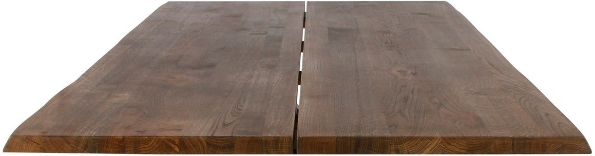 Tillægsplade Til Spisebord House Of Sander Curve Smoked Egetræ 95x50x3 Cm