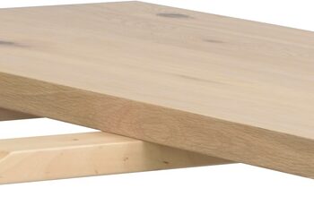 Tillægsplade Til Spisebord Rowico Melville Hvidkalket Egefiner 95ã 50 Cm