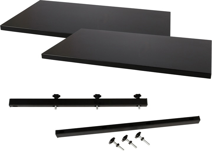 Tillægsplader   Bordforlængelse House Of Sander Seamless  -pak Mdf Sort 95   50     Cm