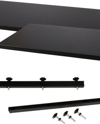 Tillægsplader Bordforlænger House Of Sander Modular Mount Til Spisebord Sort Mdf 50x95x3 Cm