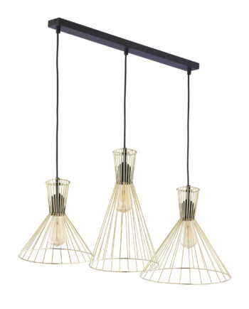 Tk Sahara Loftlampe       Skærme Guld Metal