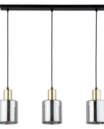 Tk Sierra Loftlampe       Skærme Glas Og Guld Metal