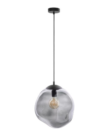 Tk Sol Loftlampe Grafit Glas Og Sort Metal