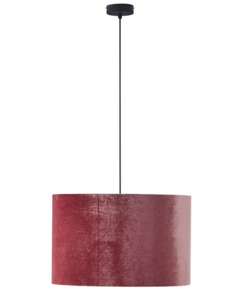 Tk Tercino Loftlampe 200 Guld Og Bordeaux Stof