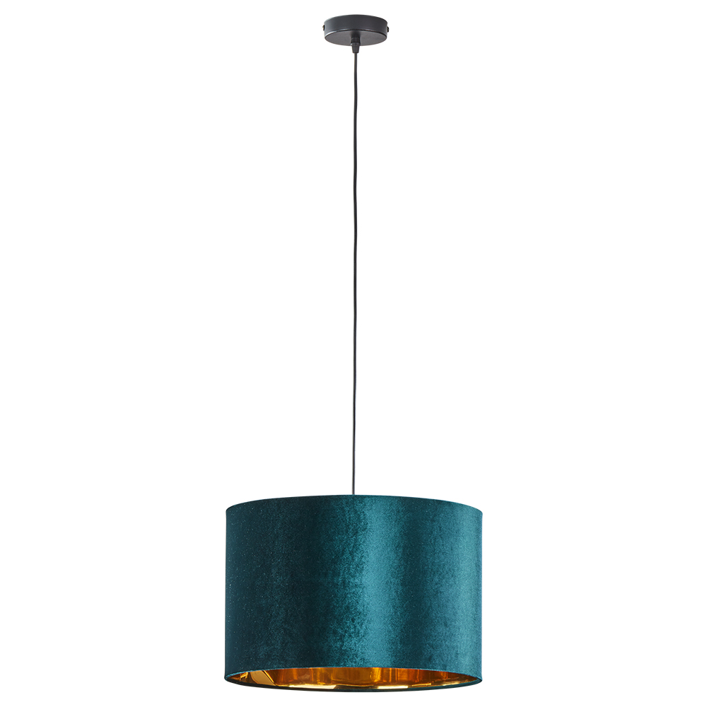 Tk Tercino Loftlampe 380 Guld Og Grøn Stof