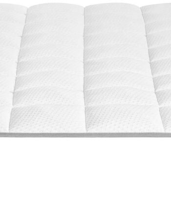Topmadras Kave Home Freya 160x200 Cm Memoryskum-akrylfibre Hvid Antibakteriel Hypoallergen