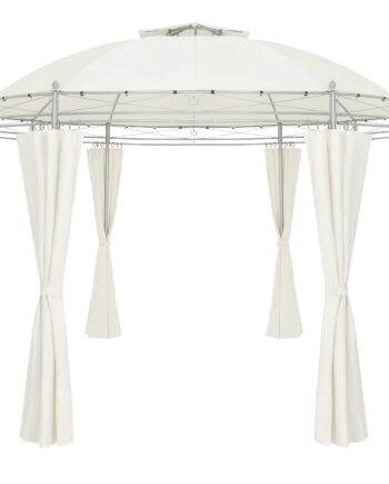 Toscana Pavillon   350cm Luksuriøst Vandafvisende Havetelt   Beige