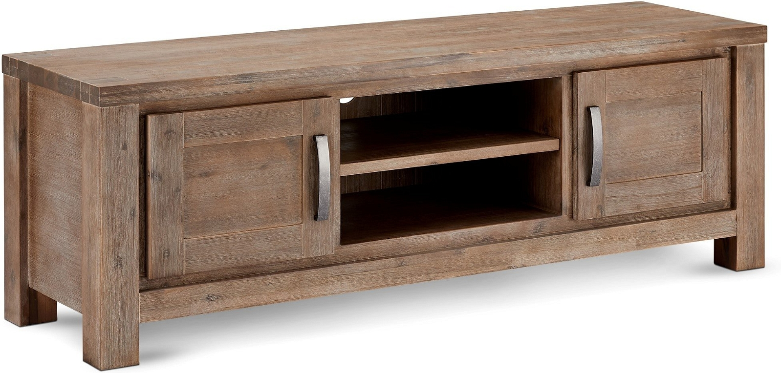 Tv-bord Fjernsynsbord Raymond Hallmark Boston Akacietræ Nordisk Design Brun 160ã 45ã 55 Cm