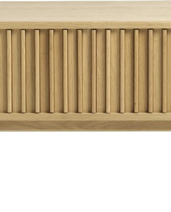 Tv-bord Nordique Design Carno   Massivt Egetræ  Natur  160x45x48 Cm