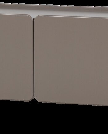 Tv-bord Woood Root Truffelbrunt Slebet Fyrretræ  Fsc  200 Cm    Hylder  Kabelgennemføring