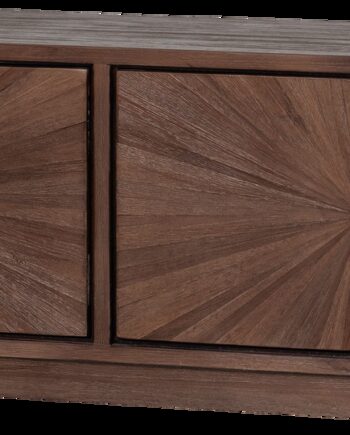 Tv-bord Woood Sun   Genanvendt Teak  Brun  150 Cm     Låger Og Skjult Opbevaring