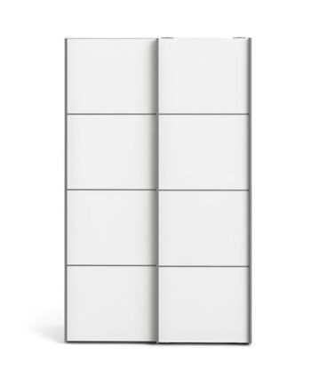 Tvilum Verona Garderobeskab Hvid 122 Cm   : Erling Christensen Møbler