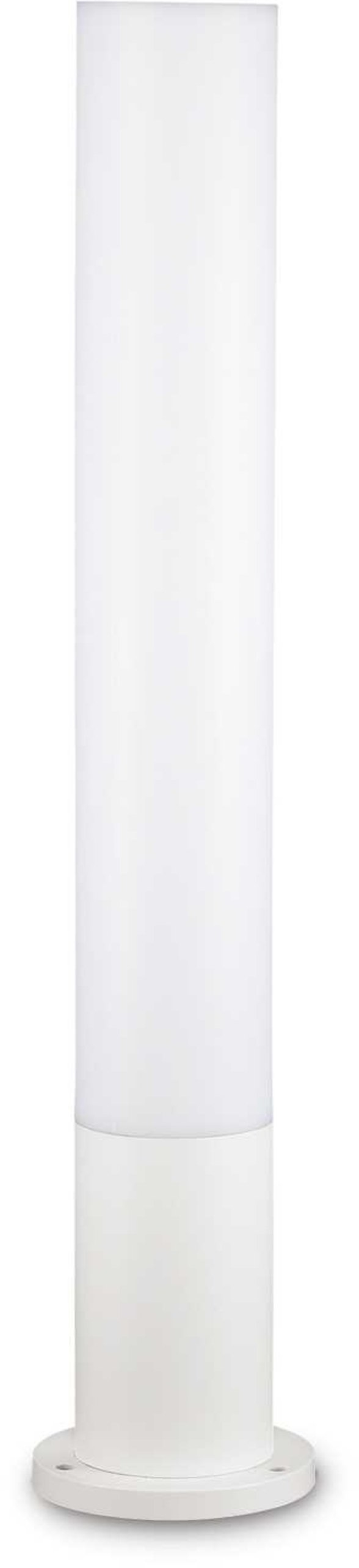 Udendørs Gulvlampe Ideal Lux Edo Outdoor Hvid ø15 Cm H80 Cm Aluminium Ip44