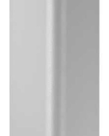 Udendørs Gulvlampe Ideal Lux Pulsar Grå H80 Cm Aluminium Ip44 E27 Fatning