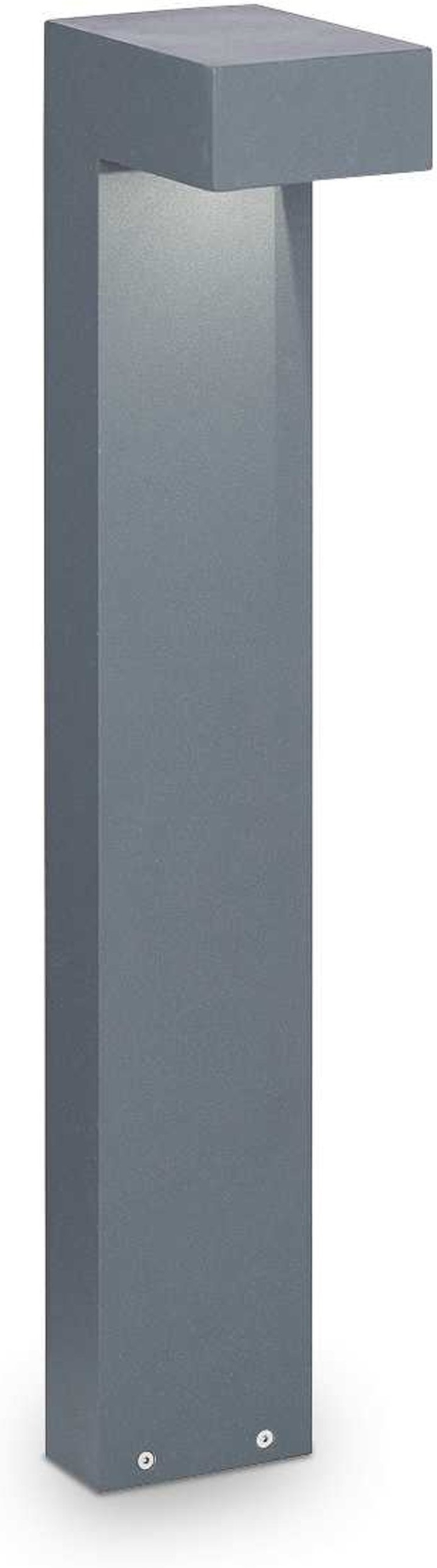 Udendørs Gulvlampe Ideal Lux Sirio Antracit Aluminium H60x15x10 Cm