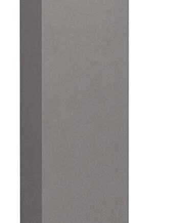 Udendørs Gulvlampe Ideal Lux Sirio Grå Aluminium Metal H60xb15 Cm Ip44