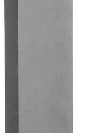 Udendørs Gulvlampe Ideal Lux Sirio Grå Ip44 Aluminium Metal H80   B10   L16 Cm