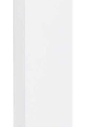 Udendørs Gulvlampe Ideal Lux Sirio H80 Cm Hvid Ip44 Aluminium
