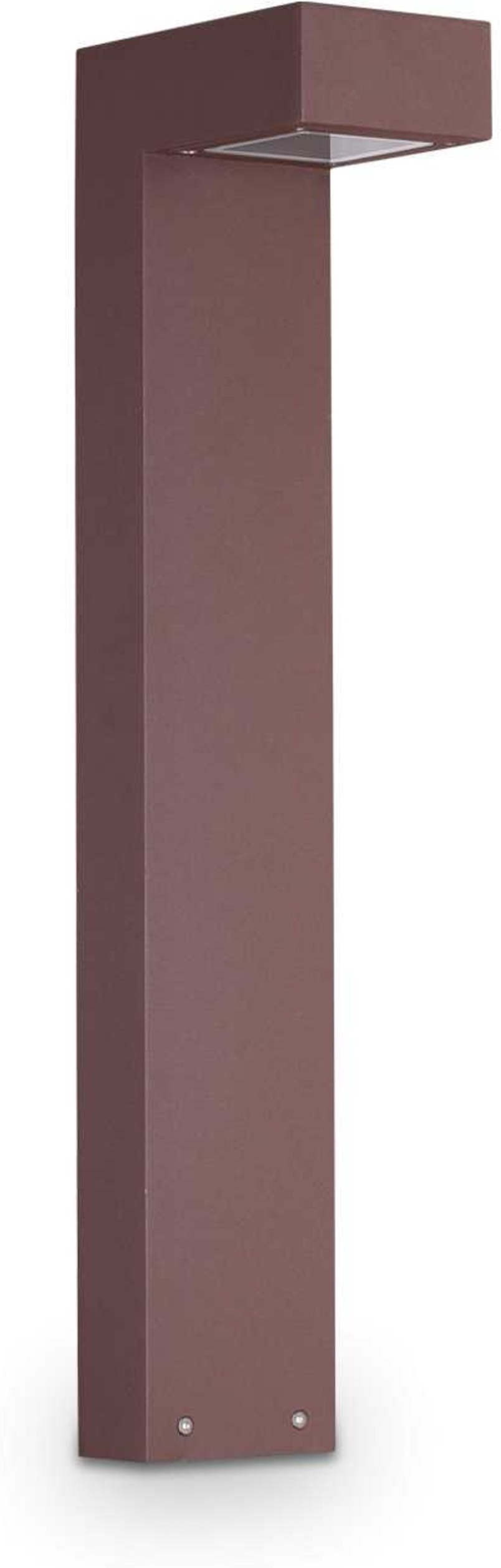 Udendørs Gulvlampe Ideal Lux Sirio Kaffe Aluminium H60ã ø10 Cm Ip44 G9 Havebelysning