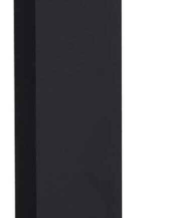 Udendørs Gulvlampe Ideal Lux Sirio Sort Aluminium Og Metal H80ã B10ã L16 Cm Ip44 G9