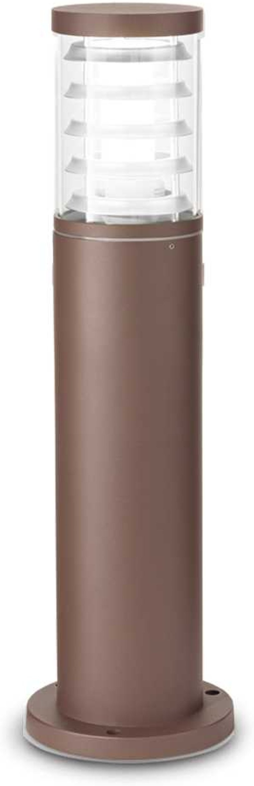 Udendørs Gulvlampe Ideal Lux Tronco ø15 40 Cm Aluminium Kaffe Ip44 E27