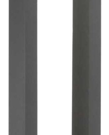 Udendørs Gulvlampe Ideal Lux Vega Antracit Ip44 H80xl15xb5 Cm