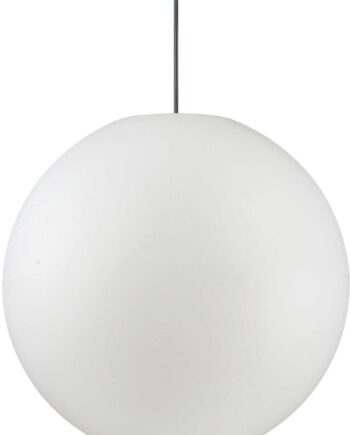 Udendørs Pendellampe Ideal Lux Sole ø50 Cm Justerbar Hvid Ip44 E27