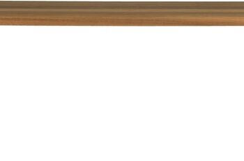 Udendørs Spisebord Tablo Fra Woood   Natur Sort  Fsc-certificeret Thermo Ayous  Pulverlakeret Stål  210x81x75 Cm