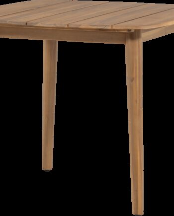 Udendørs Spisebord Woood Collection  Firkantet Havebord   Akacietræ 90x90 Cm  Natur  Fsc