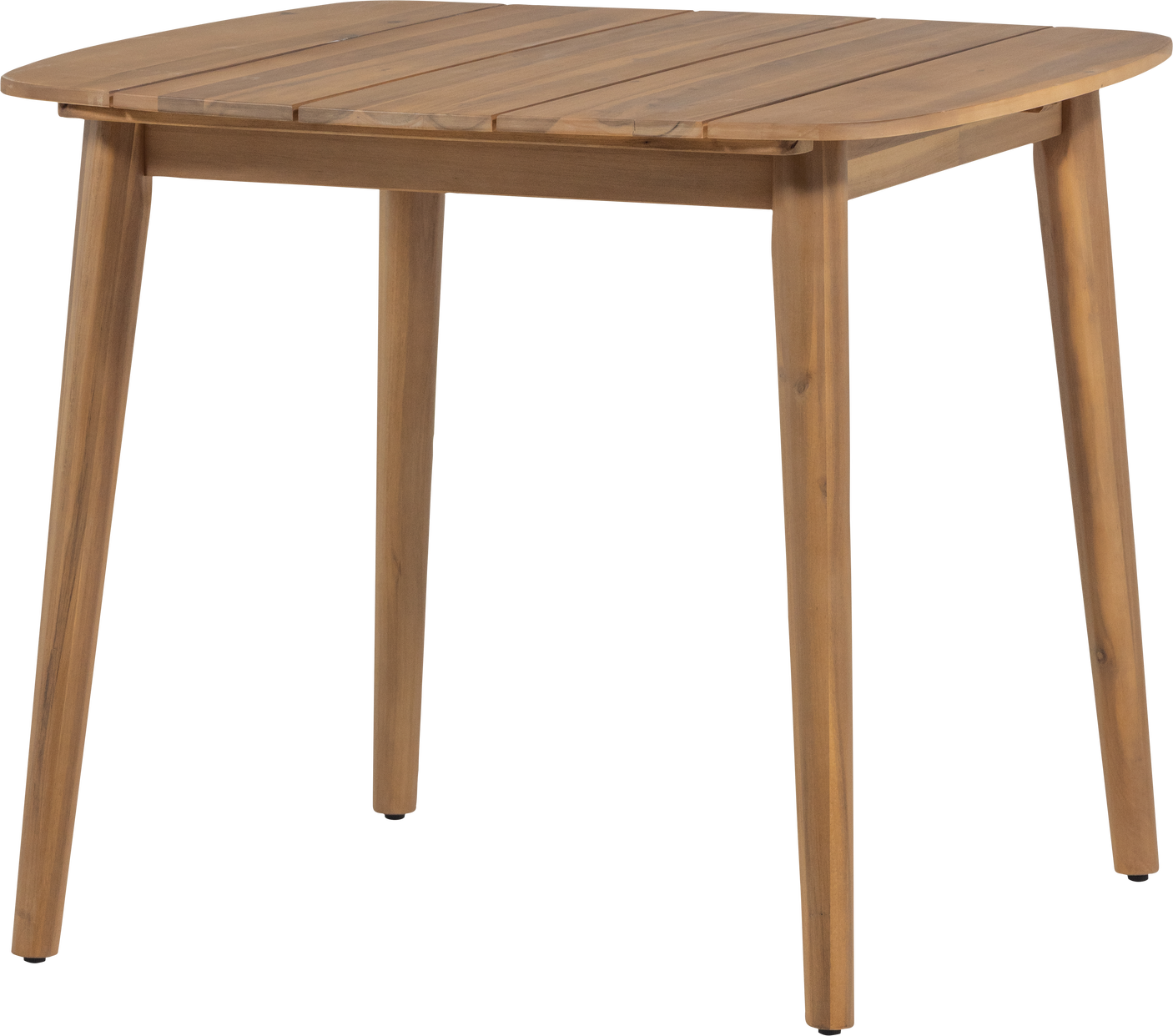 Udendørs Spisebord Woood Collection Firkantet Havebord Akacietræ 90x90 Cm Natur Fsc
