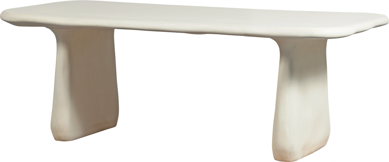 Udendørs Spisebord Woood Collection 200 100 Cm Fiberforstærket Polymer Naturlig Finish